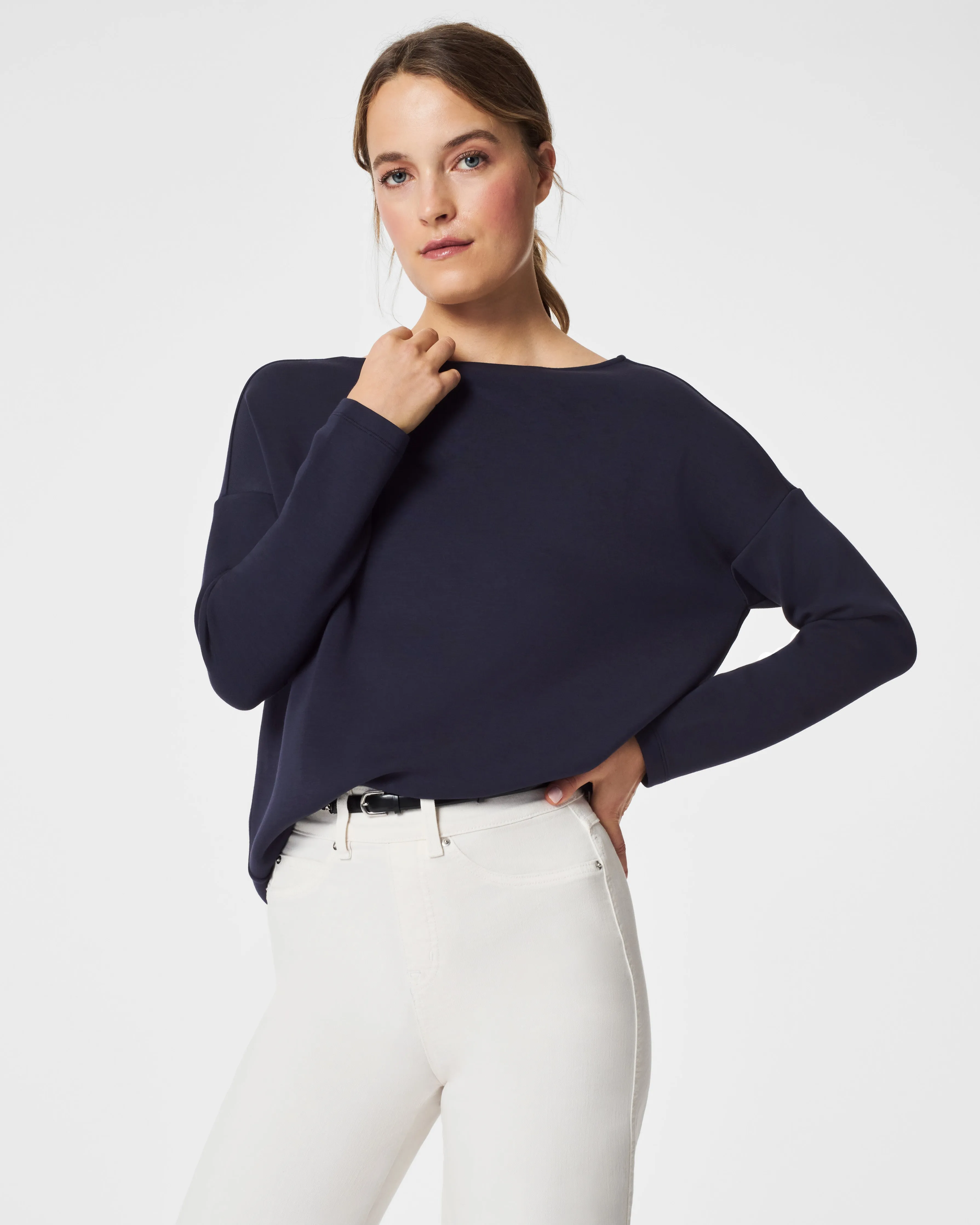 AirEssentials Boat Neck Top