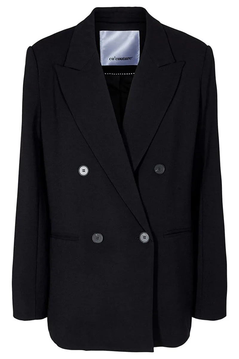 Andrea Oversize Blazer | Black | Blazer fra Co'couture