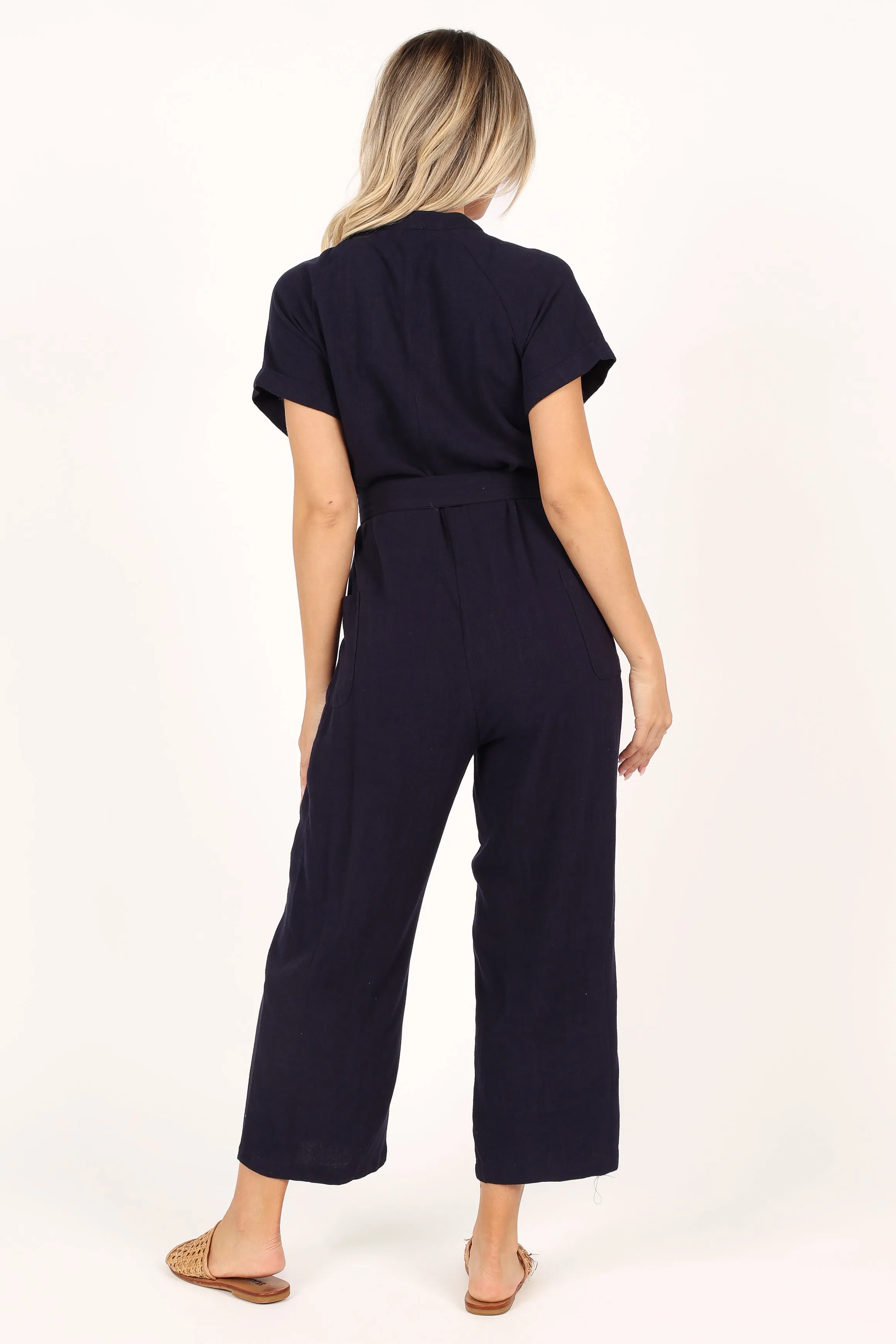 Archie Jumpsuit - Navy