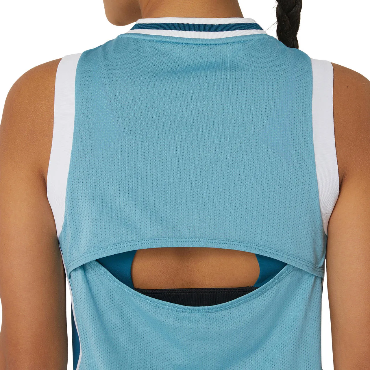 Asics Tank Top Match Tank Dames Blauw