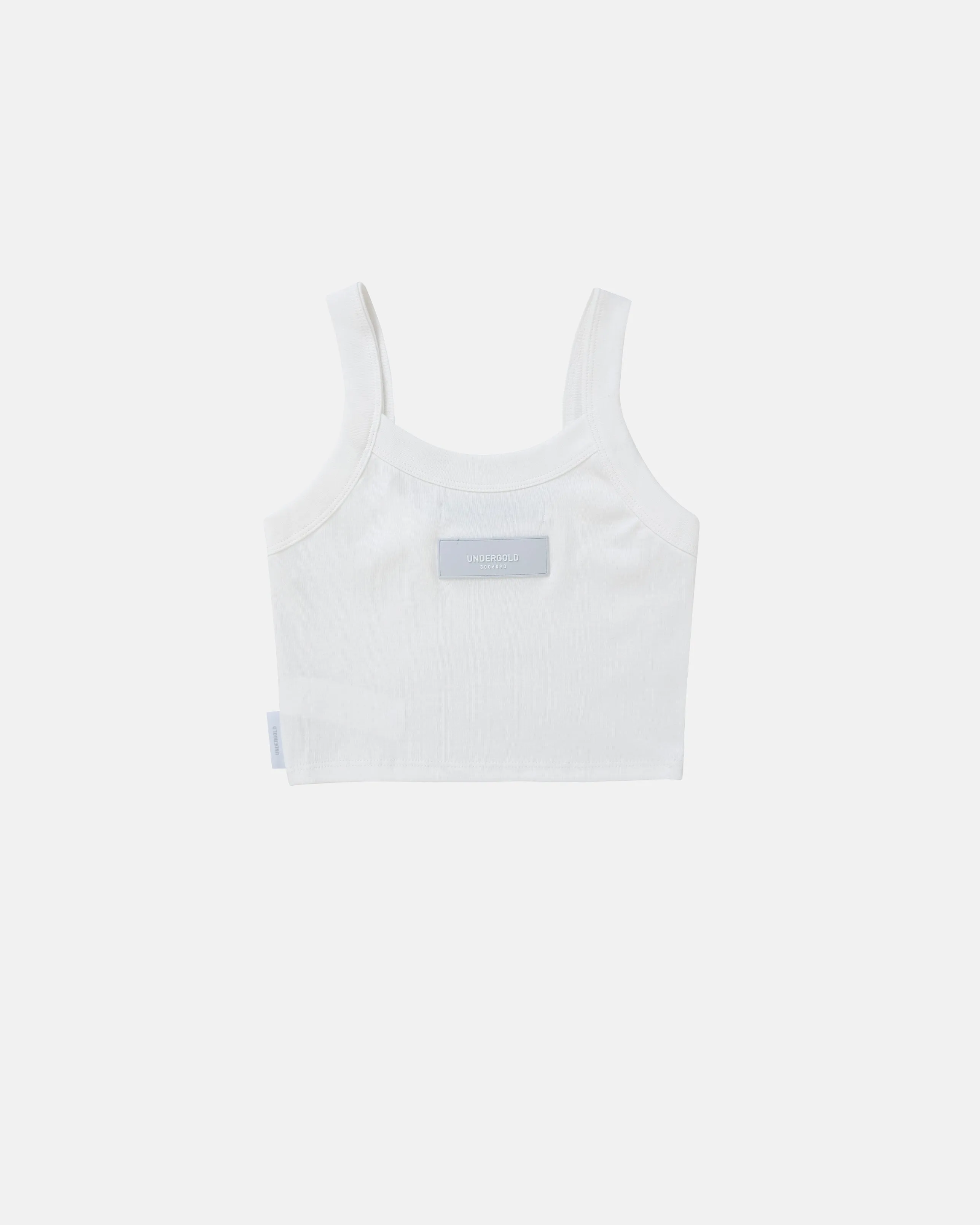 Basics Cropped Tank Top White