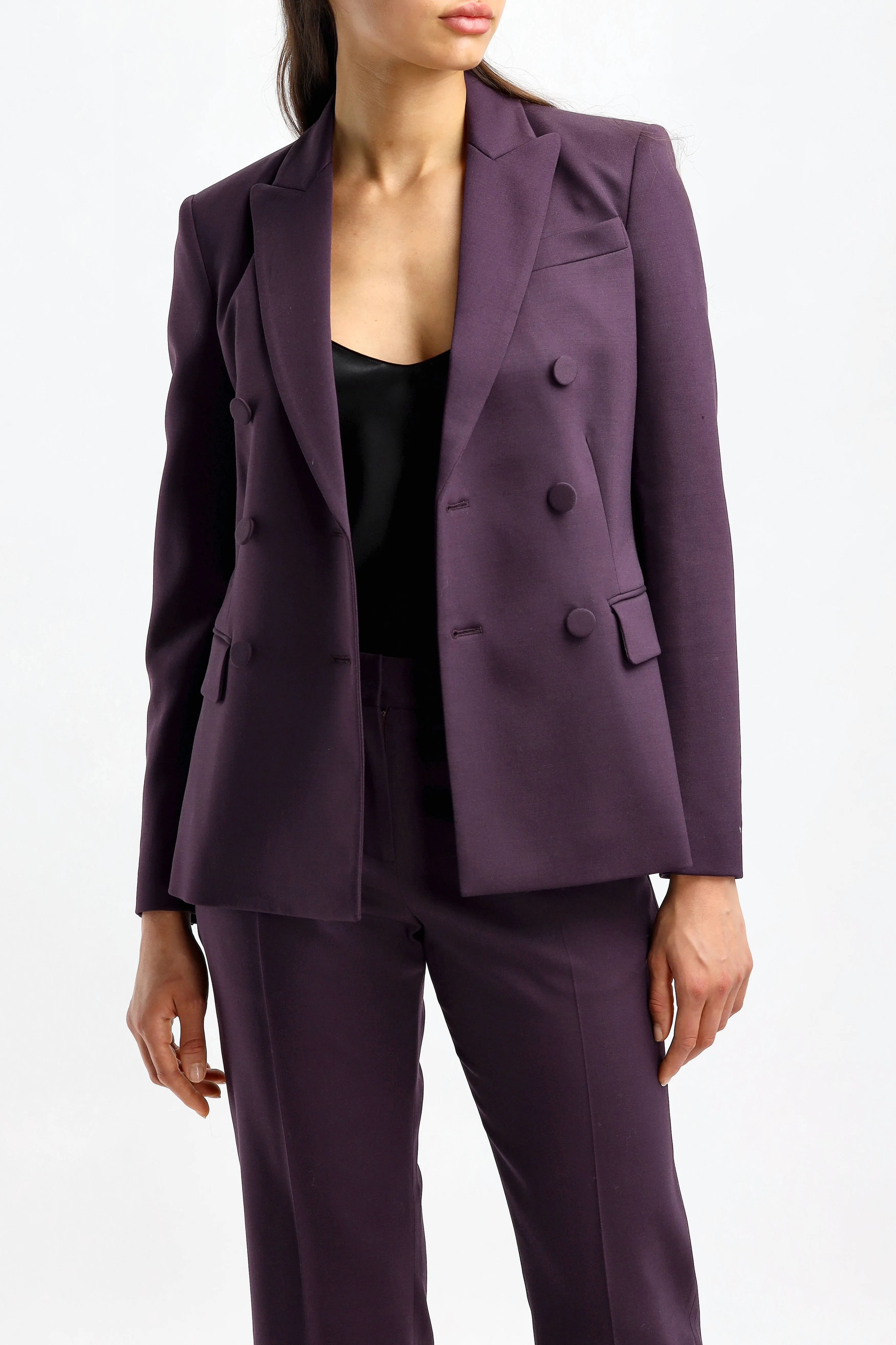 Blazer Indiana in Aubergine