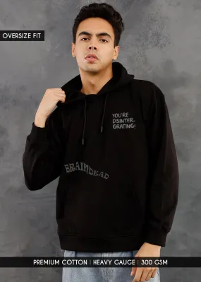 Braindead Men Drop Shoulder Premium Terry Hoodie