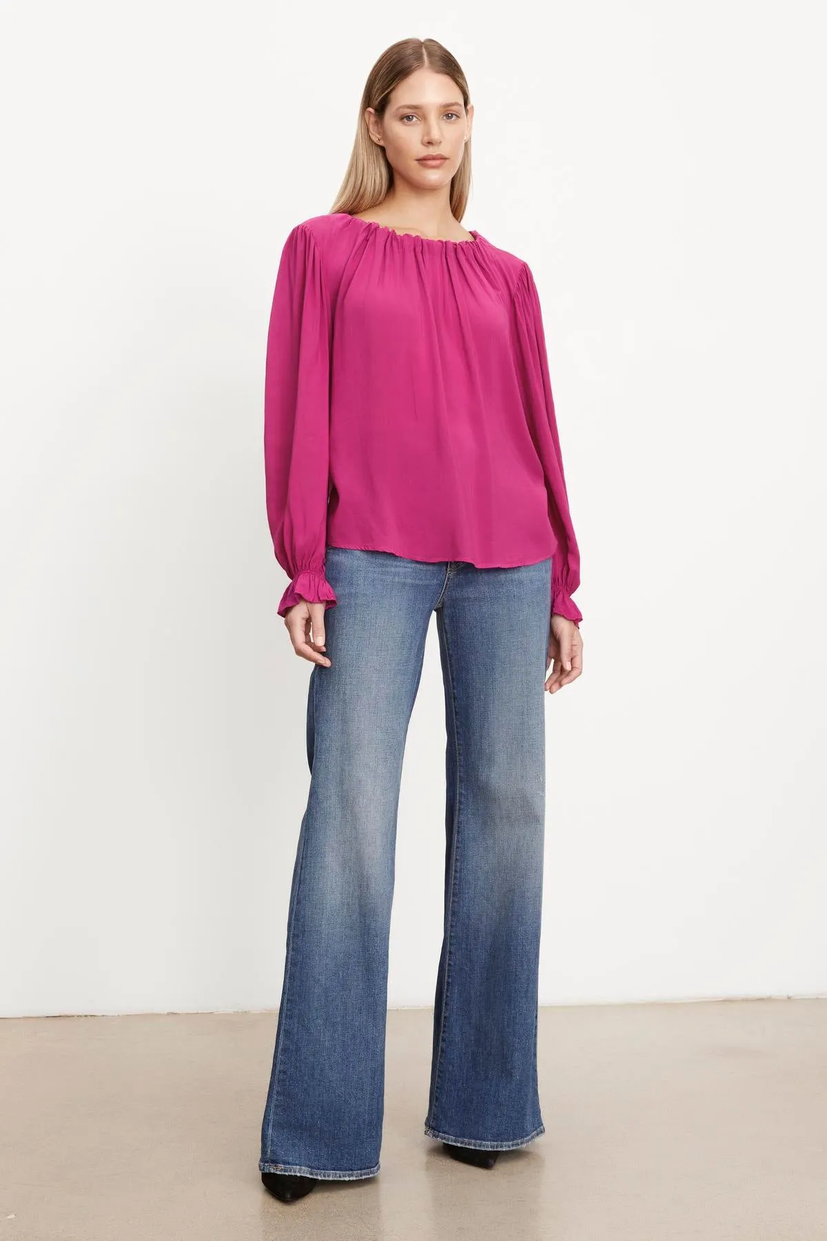 BRISTOL NECK TIE TOP