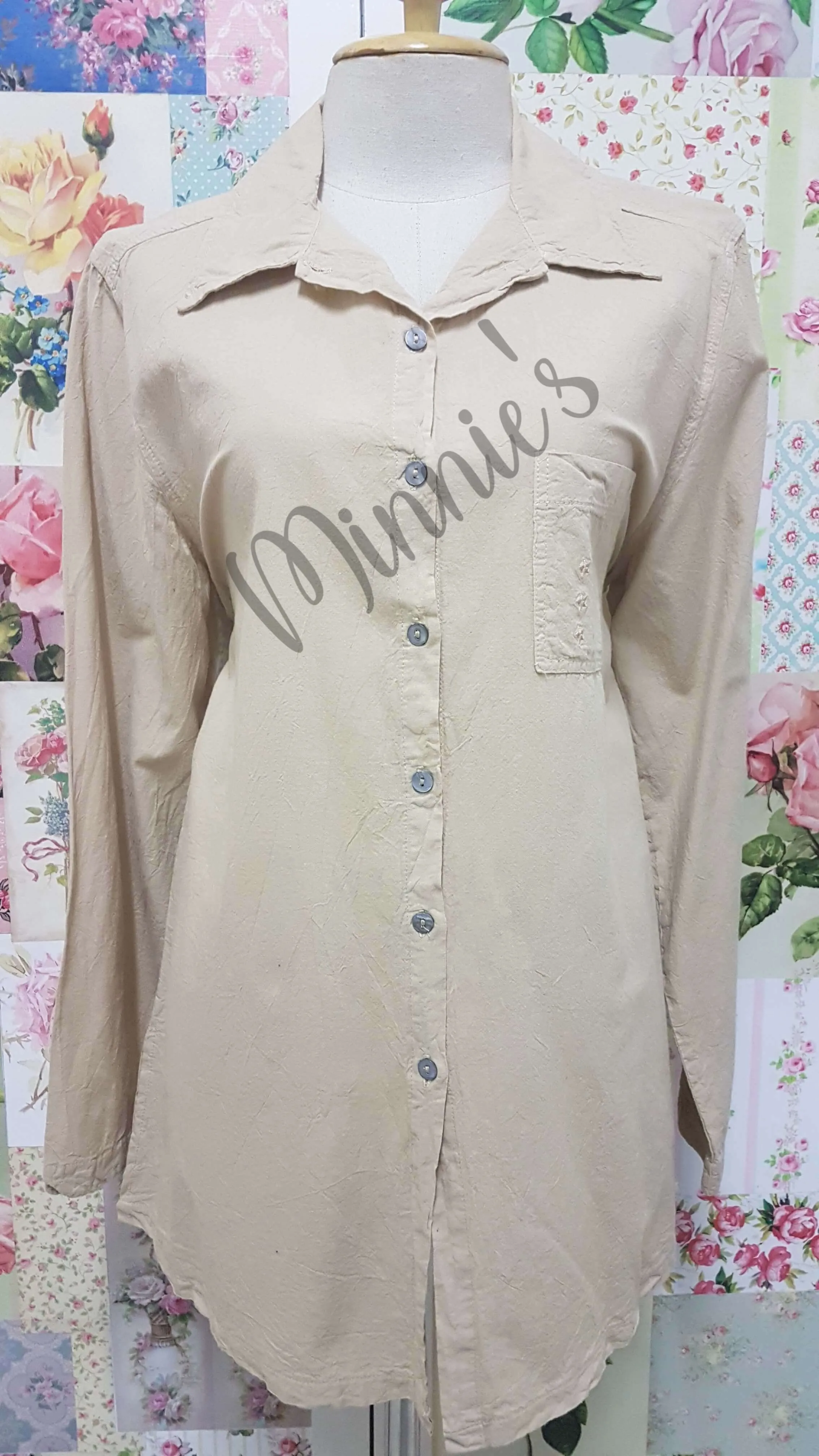 Camel Blouse AC023