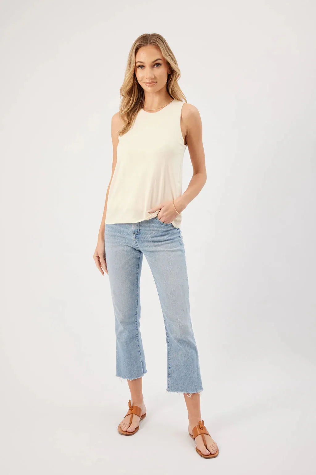 Camille Sand Tank Top