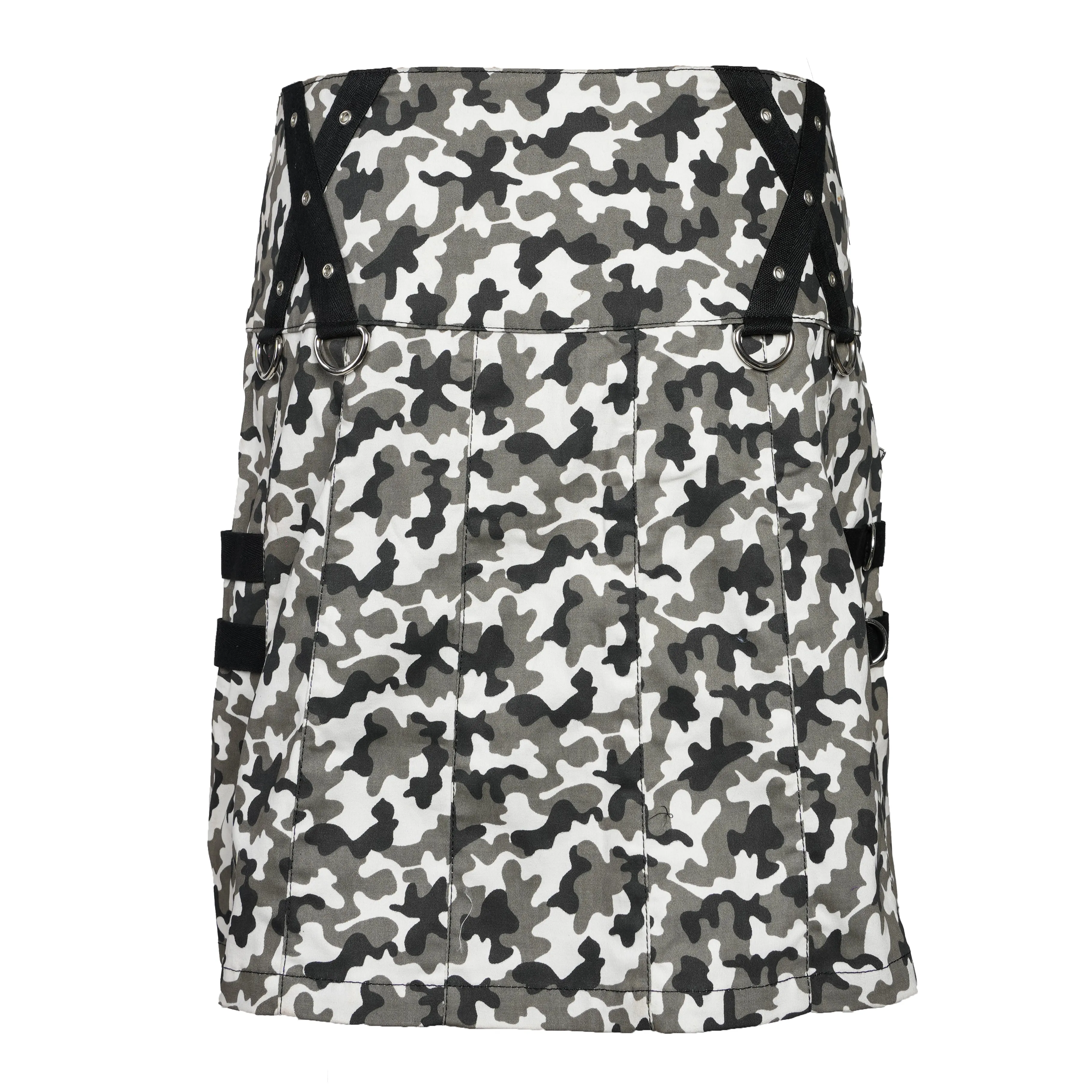 Camouflage Print Skirt