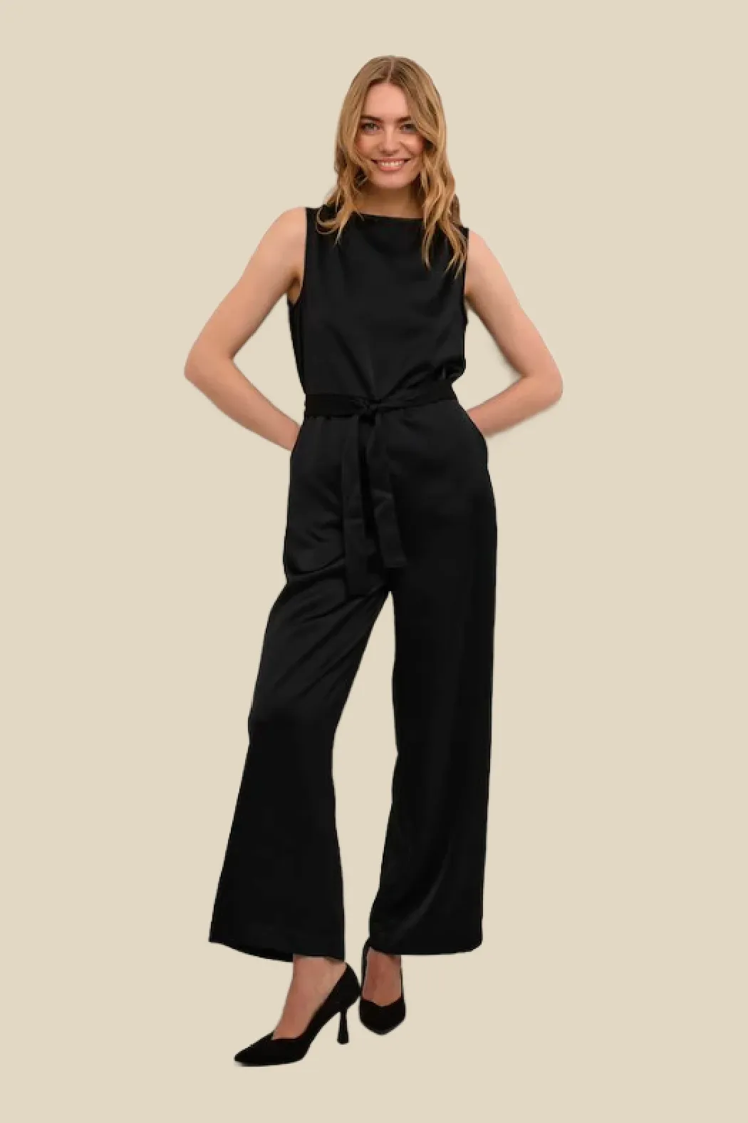 Cocamia Sateen Jumpsuit