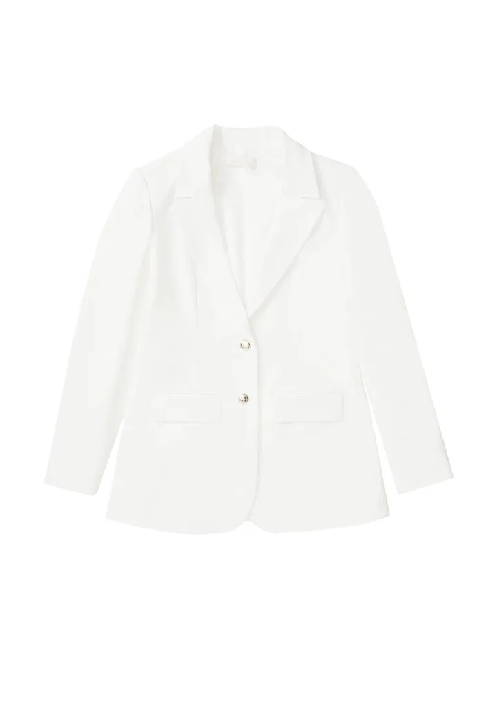 Collection Slim Fit Blazer White