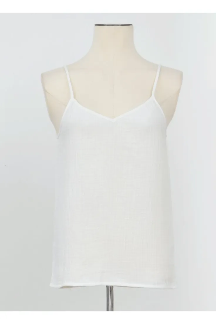 Cotton Gauze Tank Top