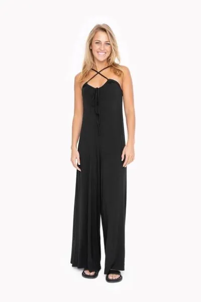 Cross Front Jumpsuit