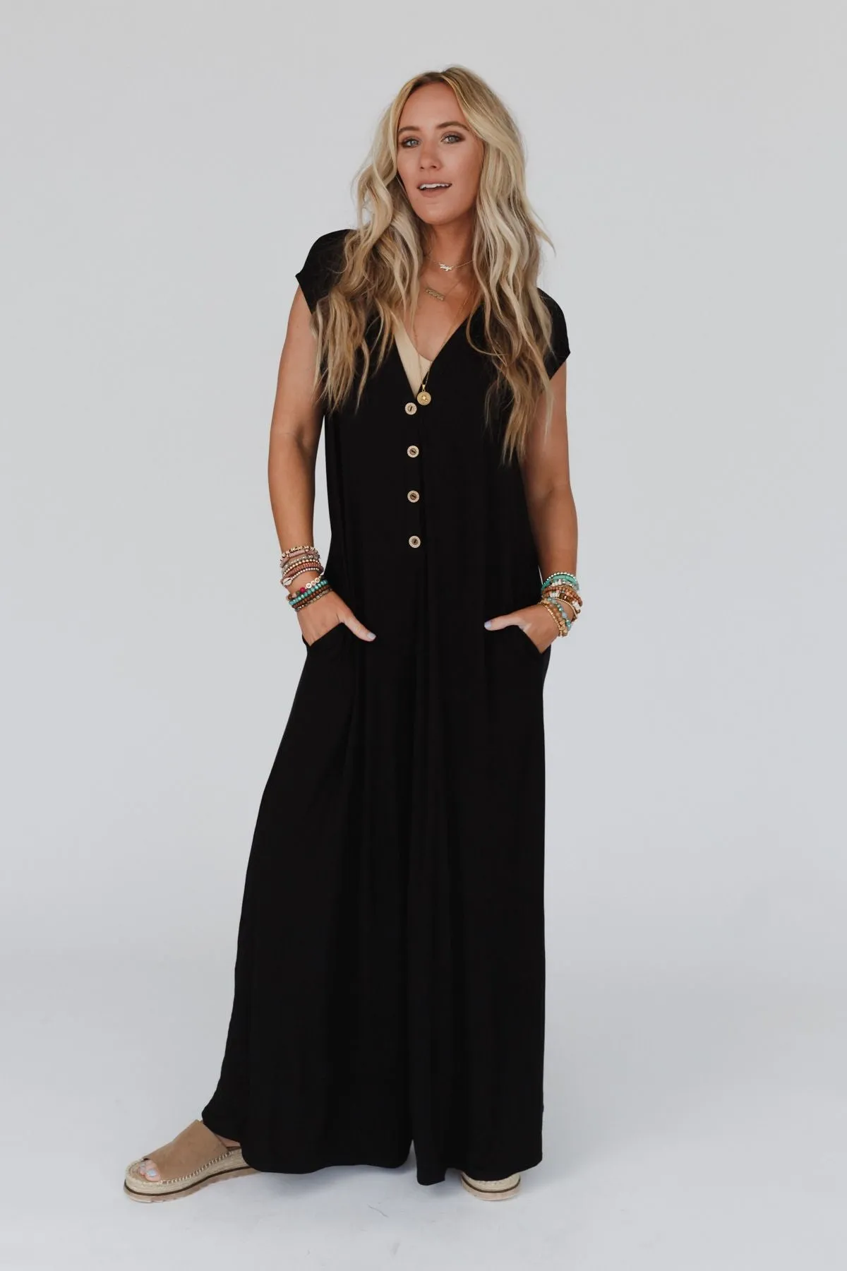 Daphne Jumpsuit - Black