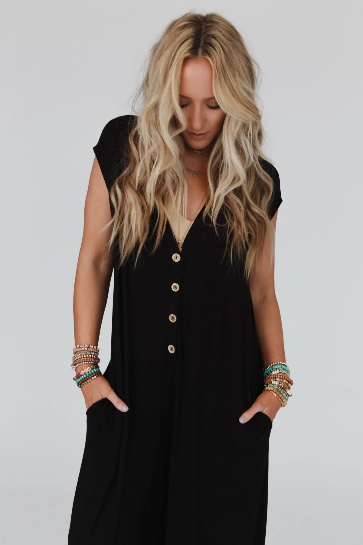 Daphne Jumpsuit - Black