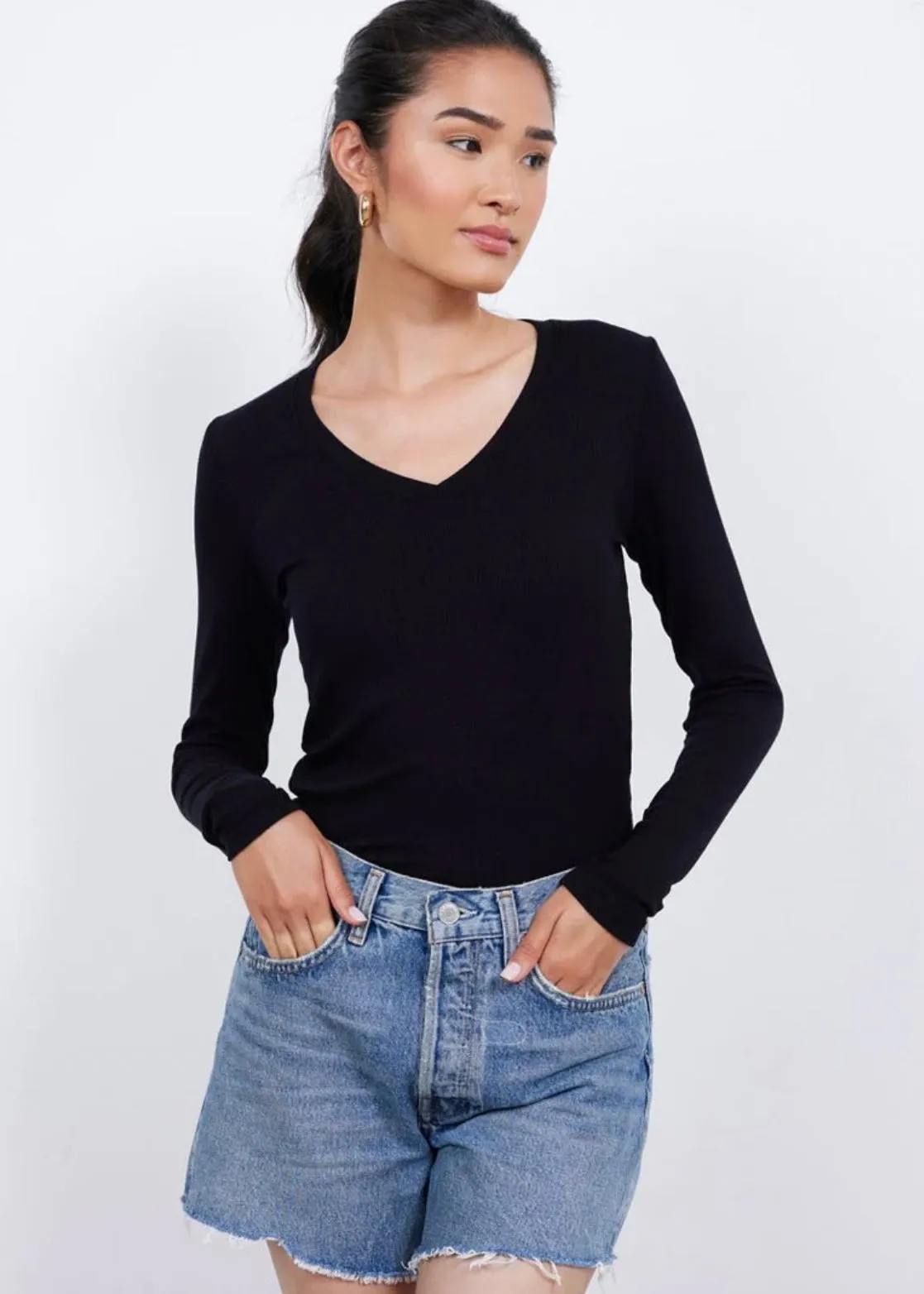 Dominica V Neck Top