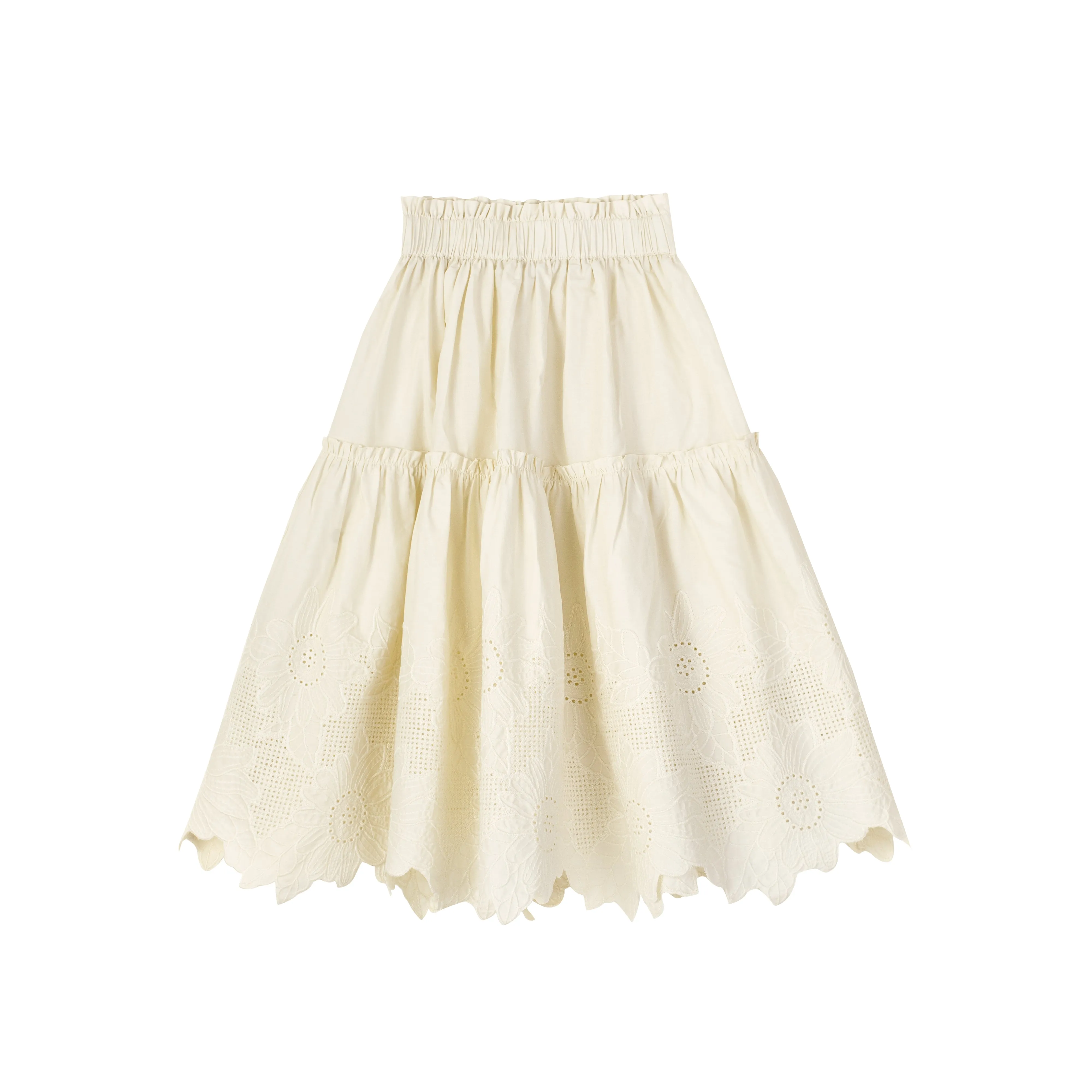 Elena Skirt-Cream