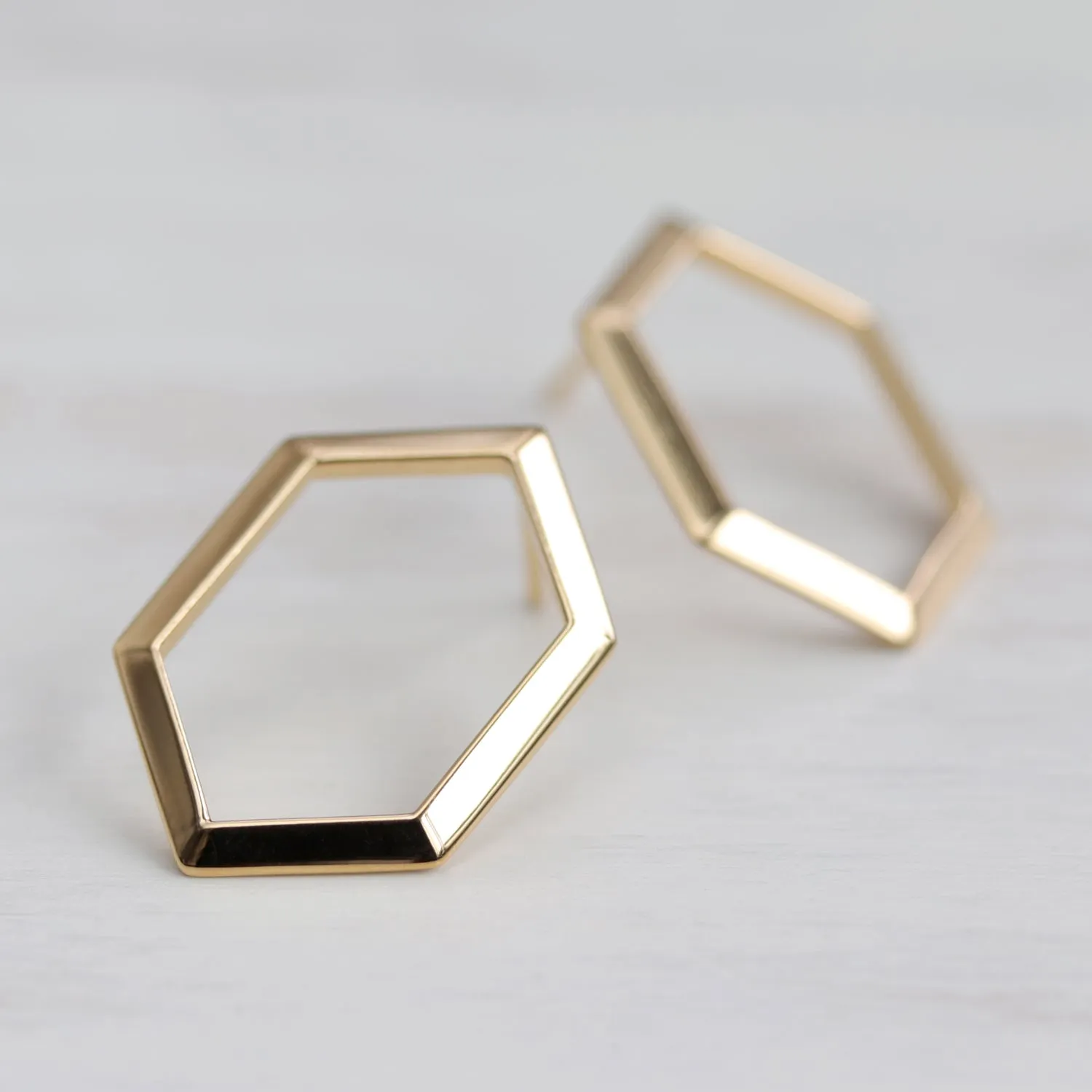 Geometric Drop Earrings