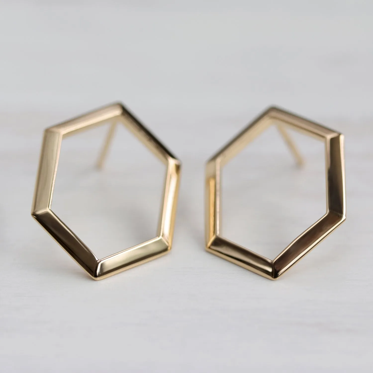 Geometric Drop Earrings