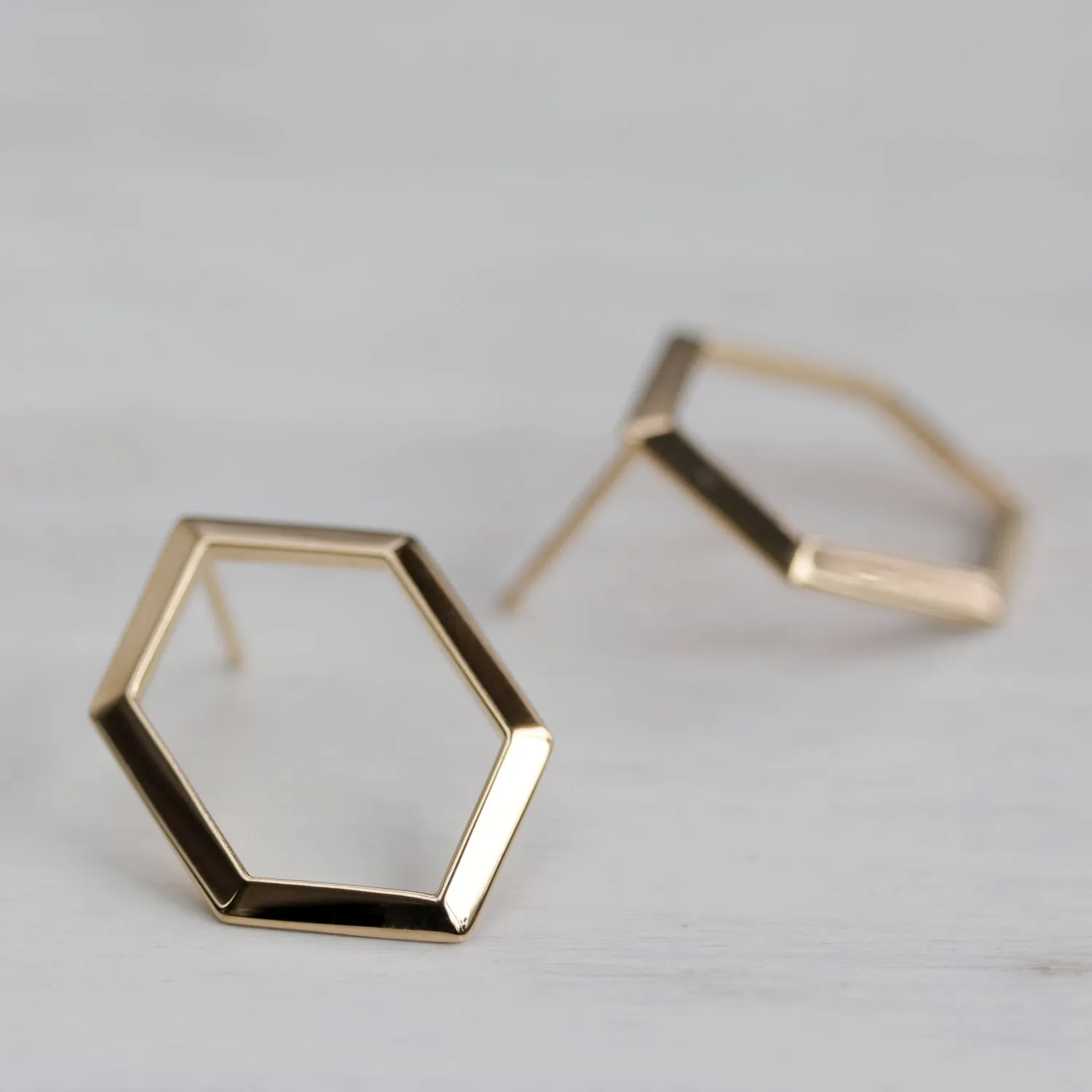 Geometric Drop Earrings