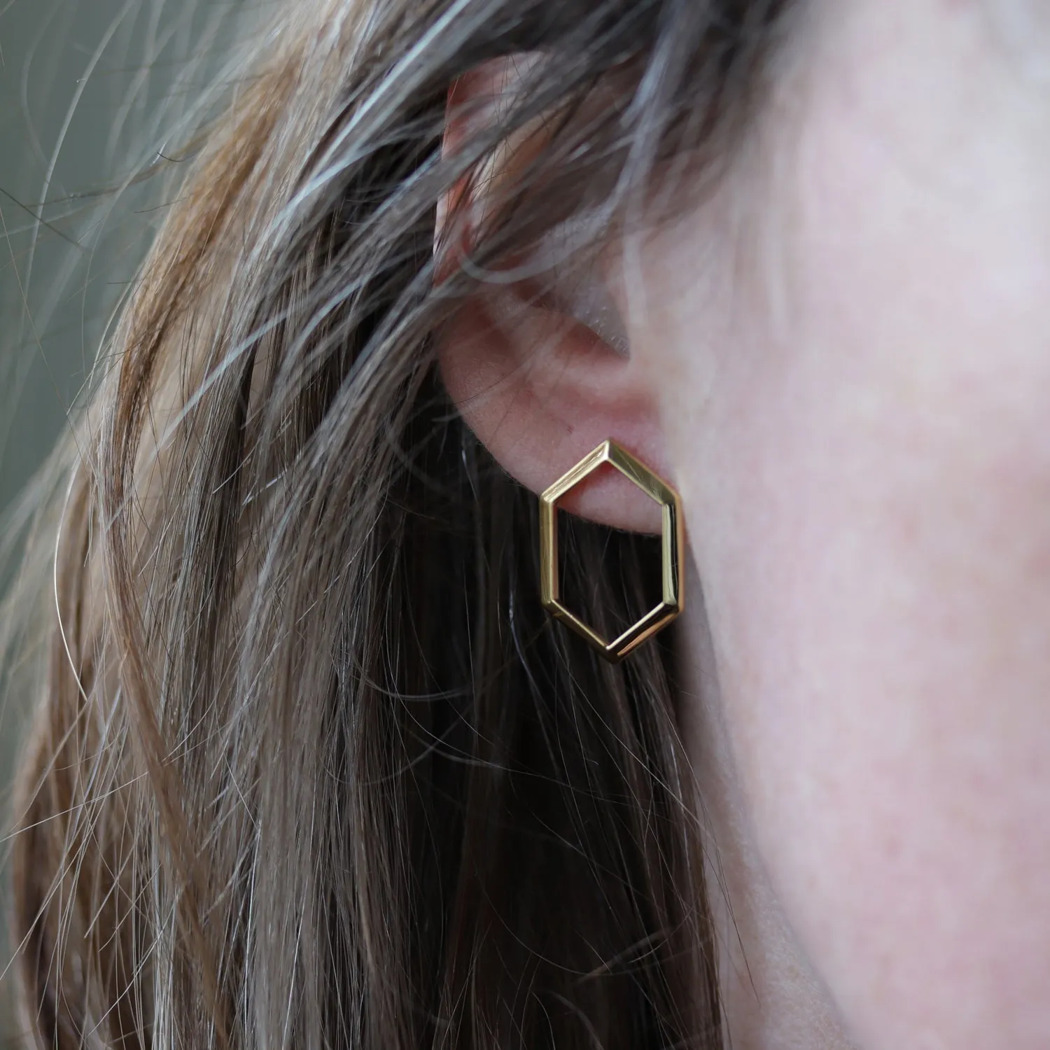 Geometric Drop Earrings