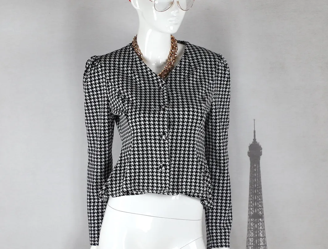 Houndstooth Blazer (Size Large)