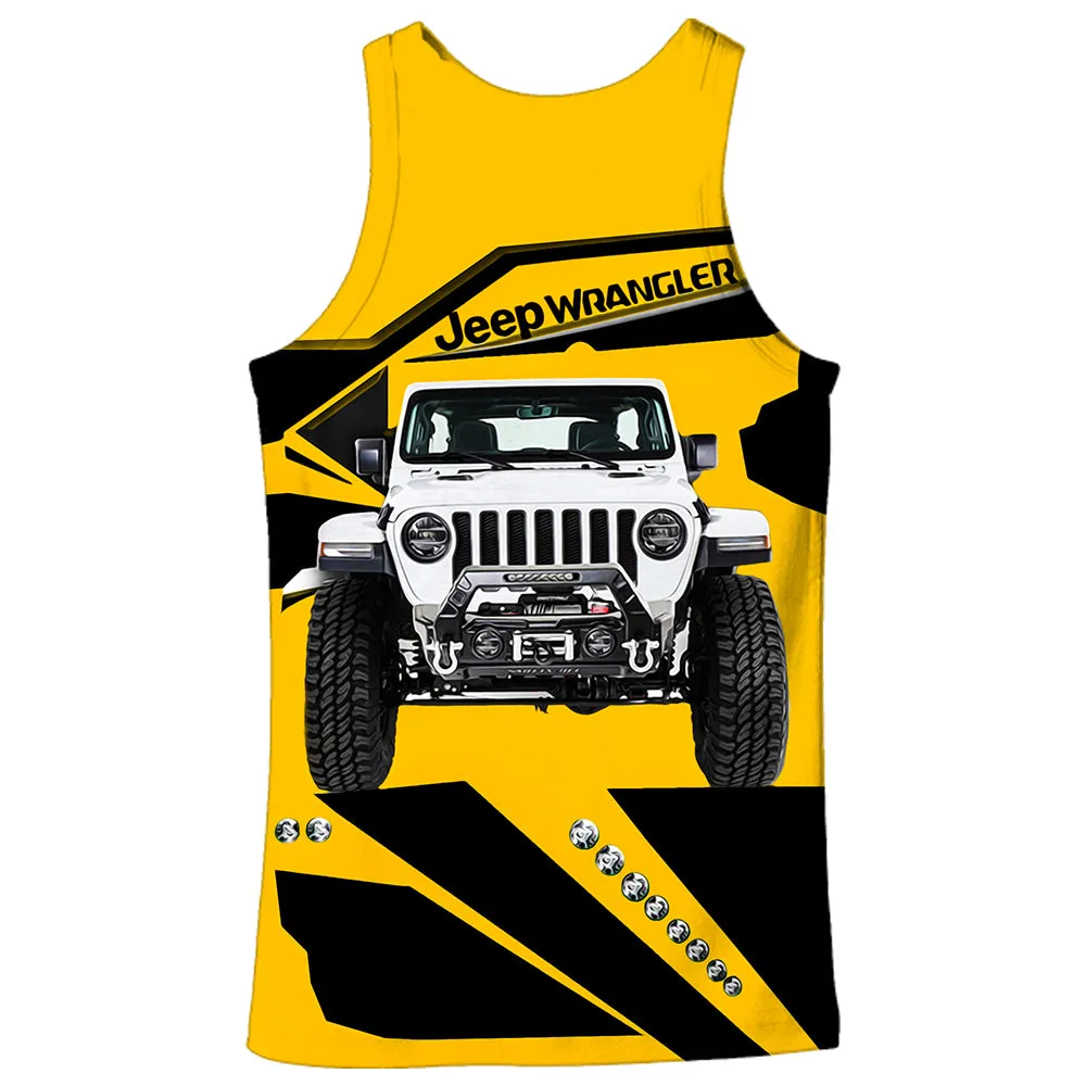 Jeep Wrangler Yellow - Tank Top