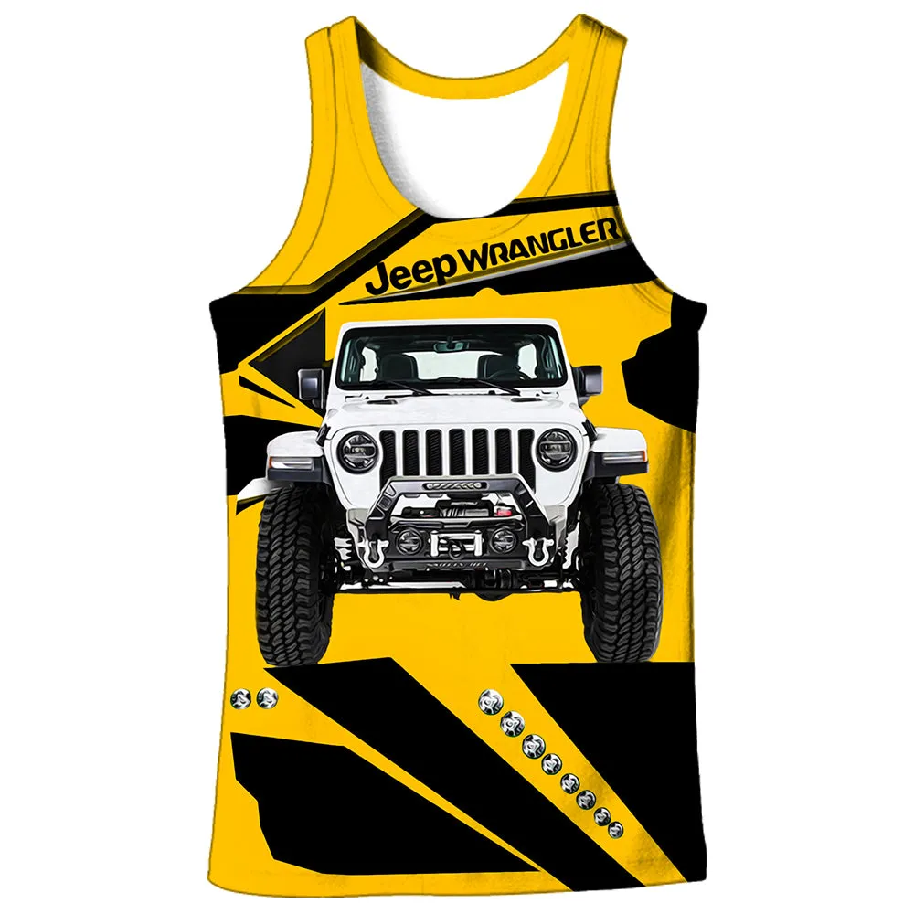 Jeep Wrangler Yellow - Tank Top