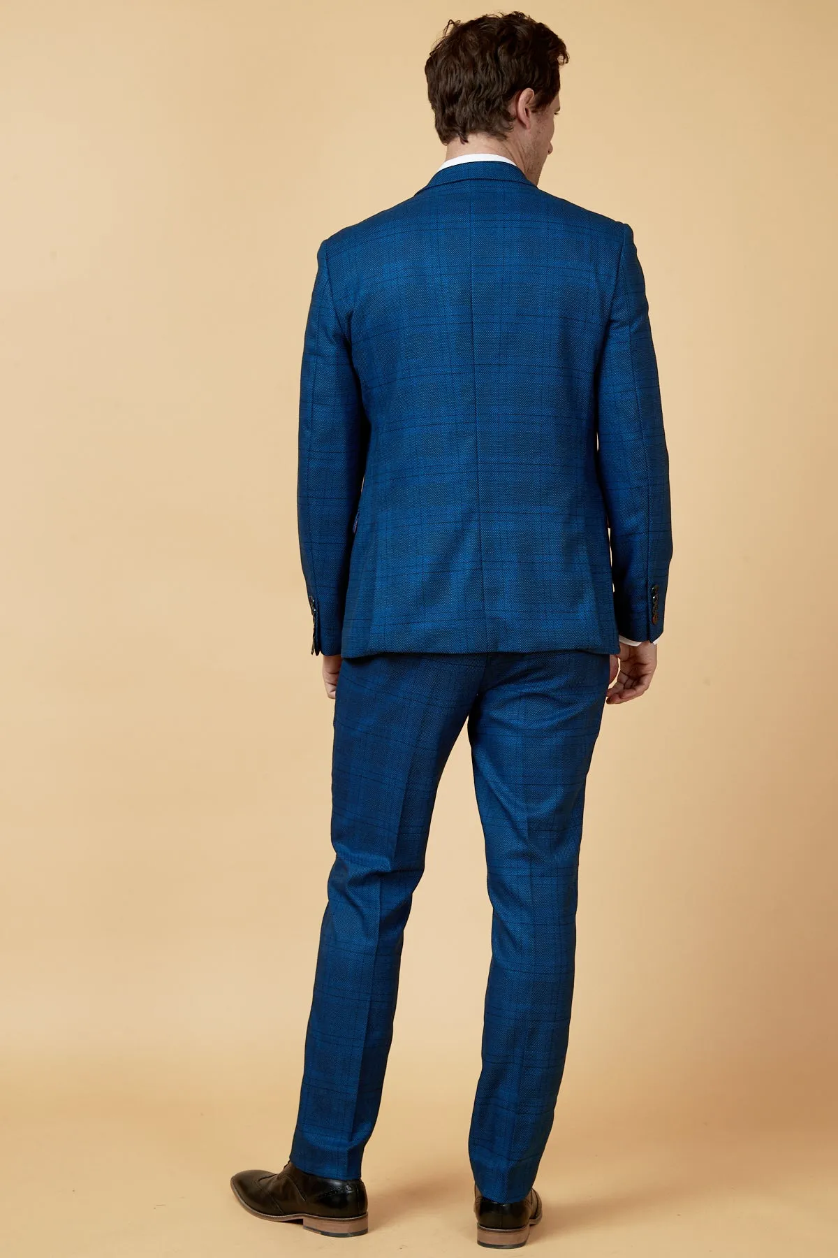 JERRY - Blue Check Blazer