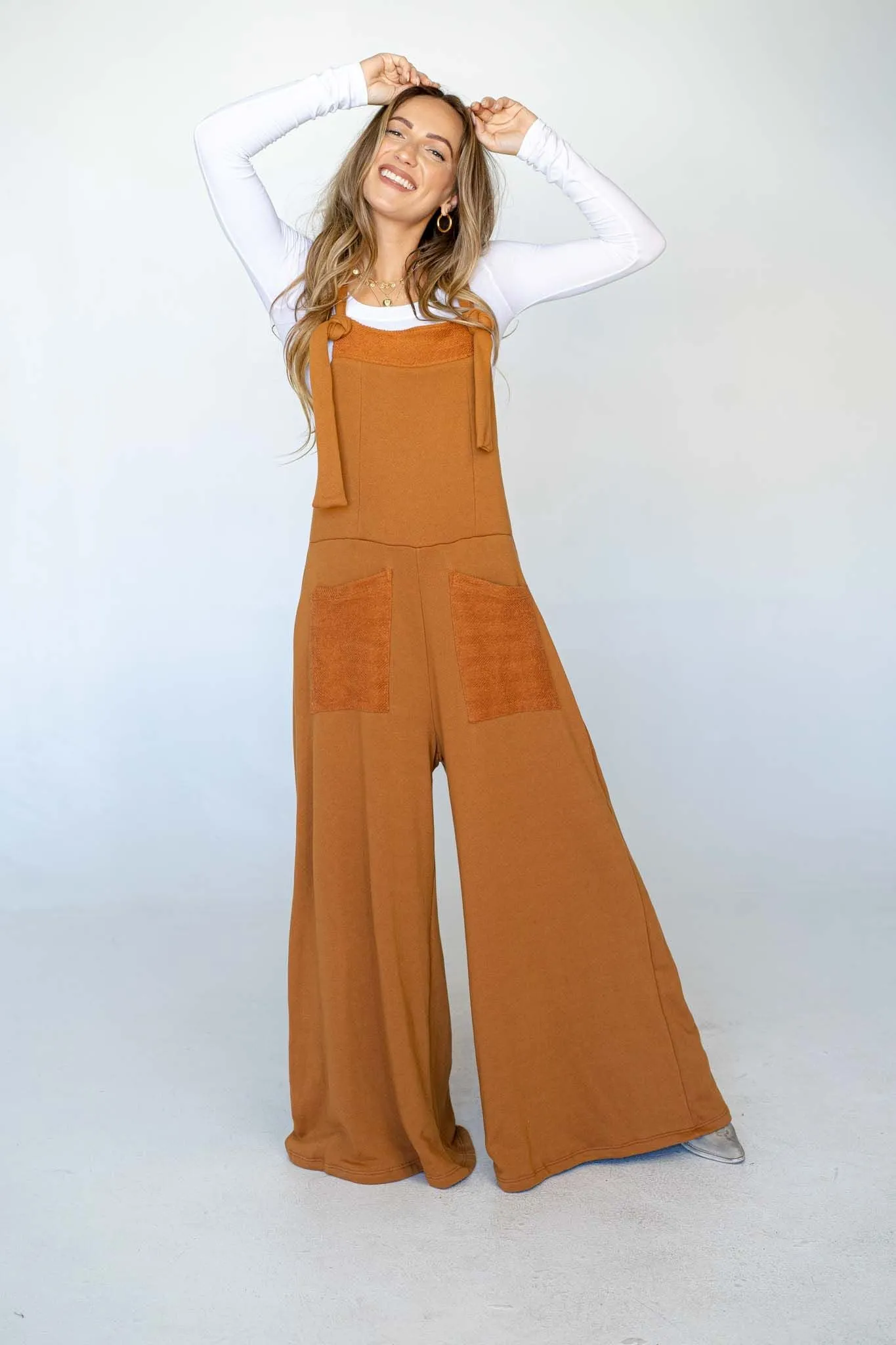 Jodi Jumpsuit - Camel