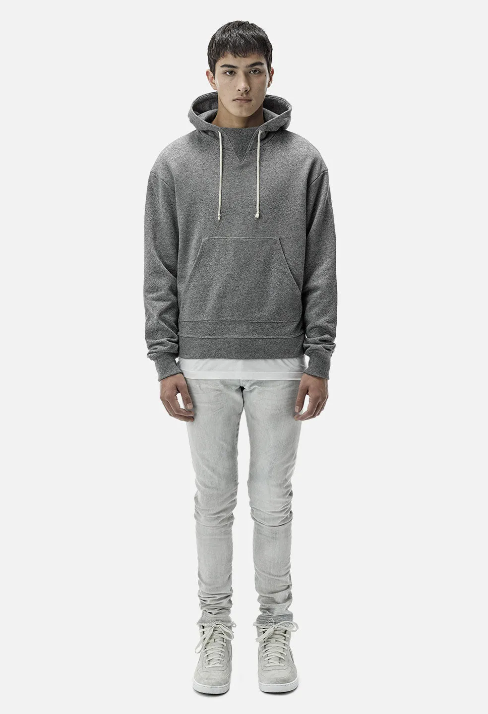 Kake Mock Pullover / Dark Grey