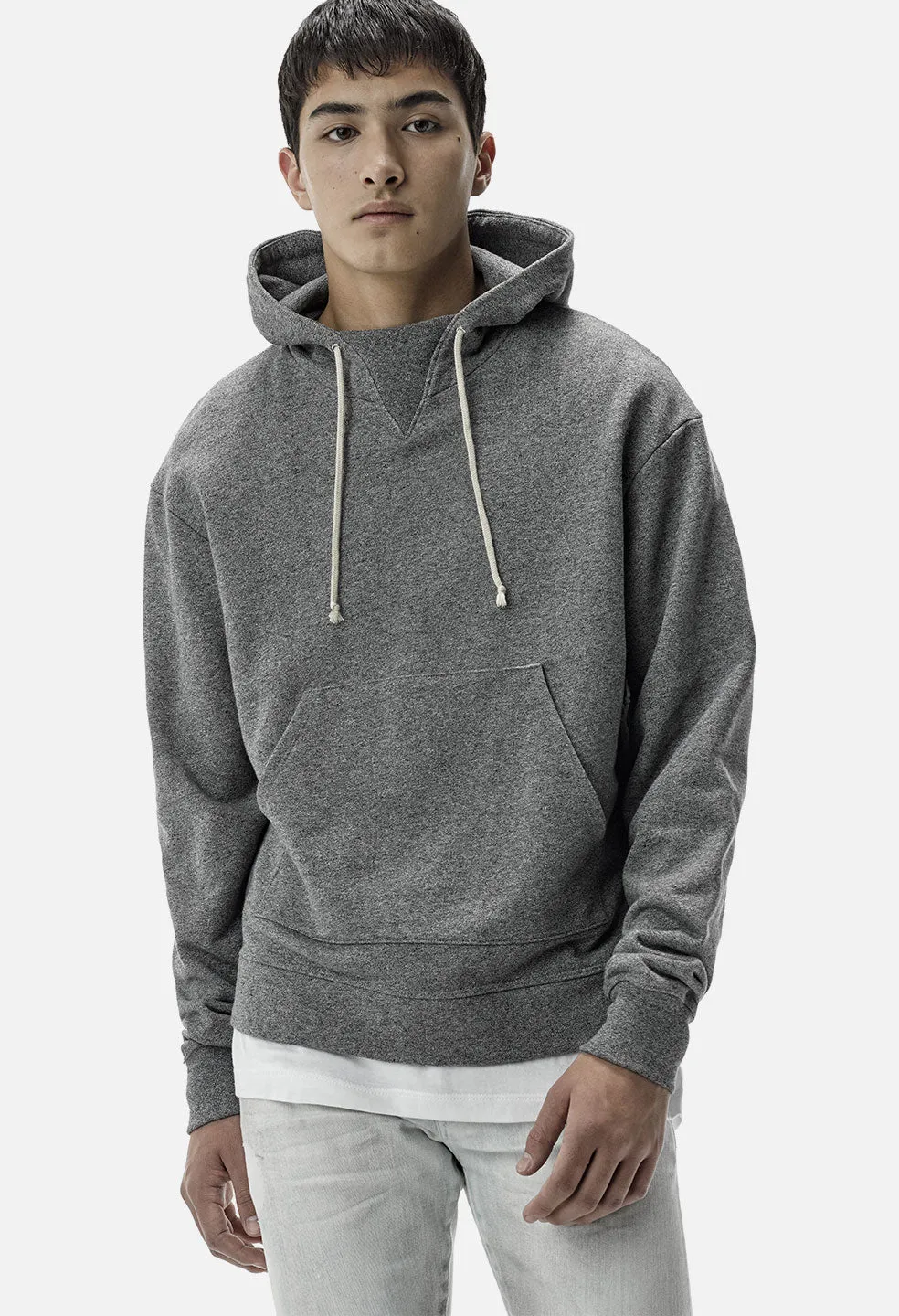 Kake Mock Pullover / Dark Grey