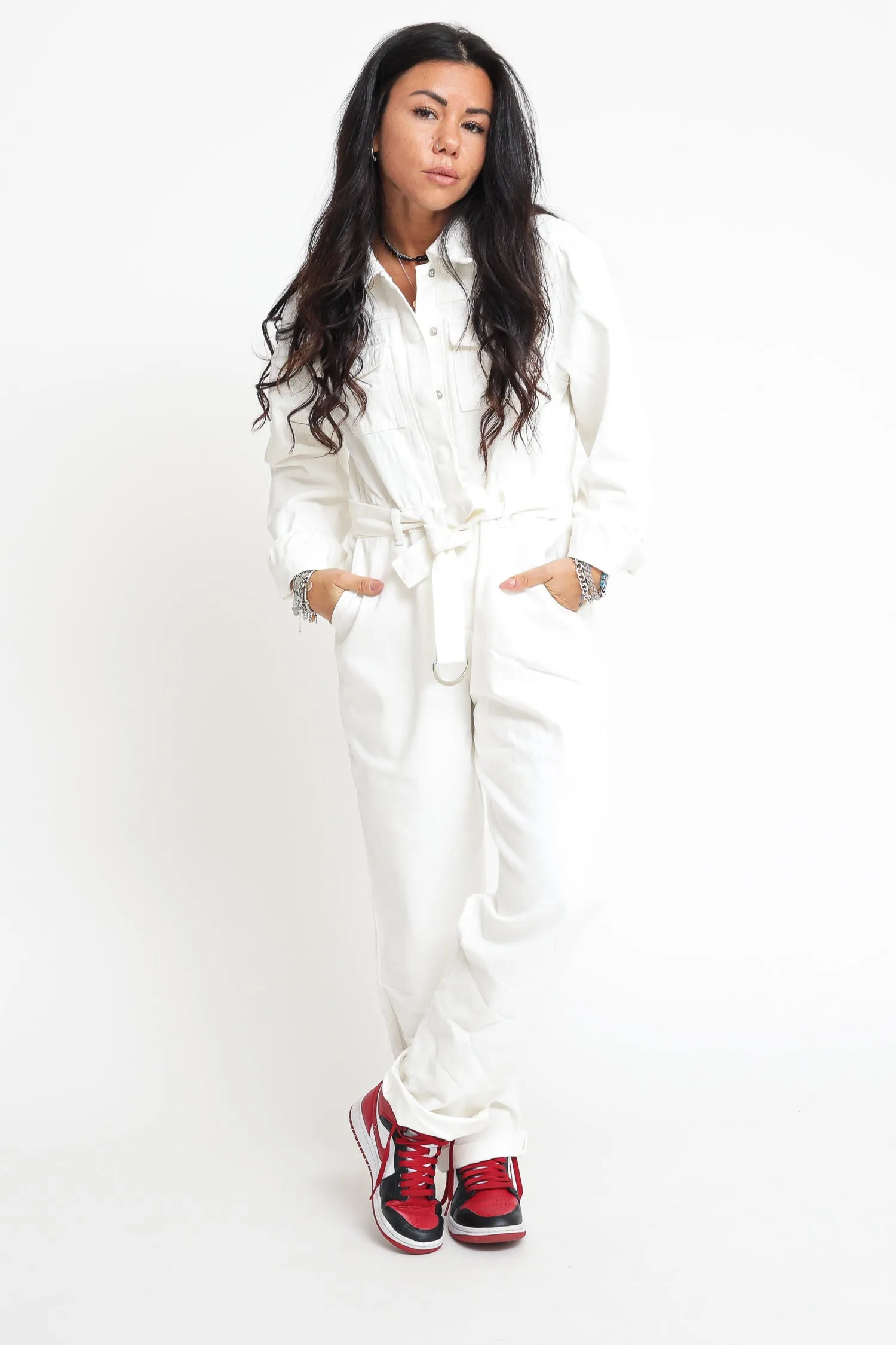 Ladies Jumpsuit - Off White