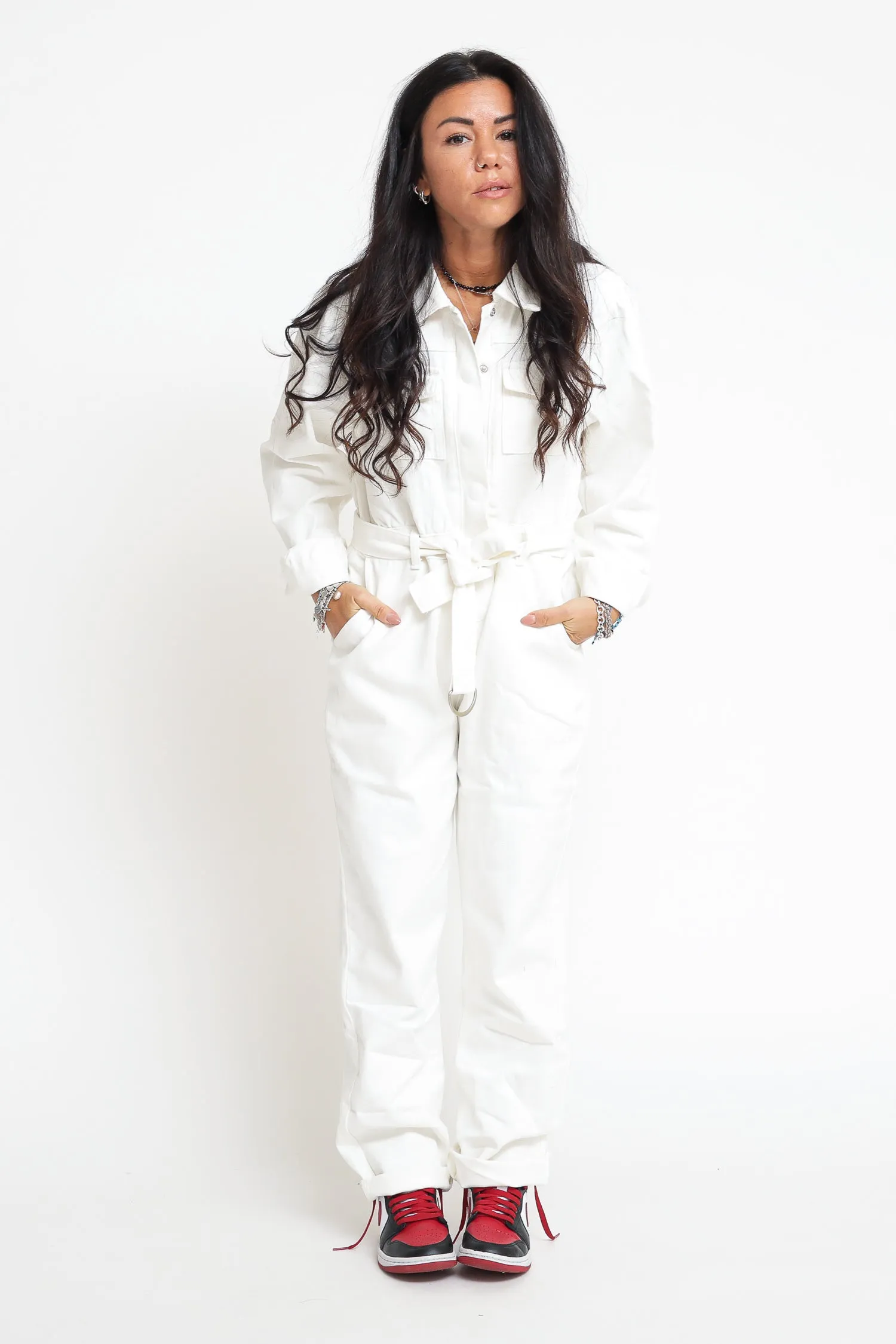 Ladies Jumpsuit - Off White