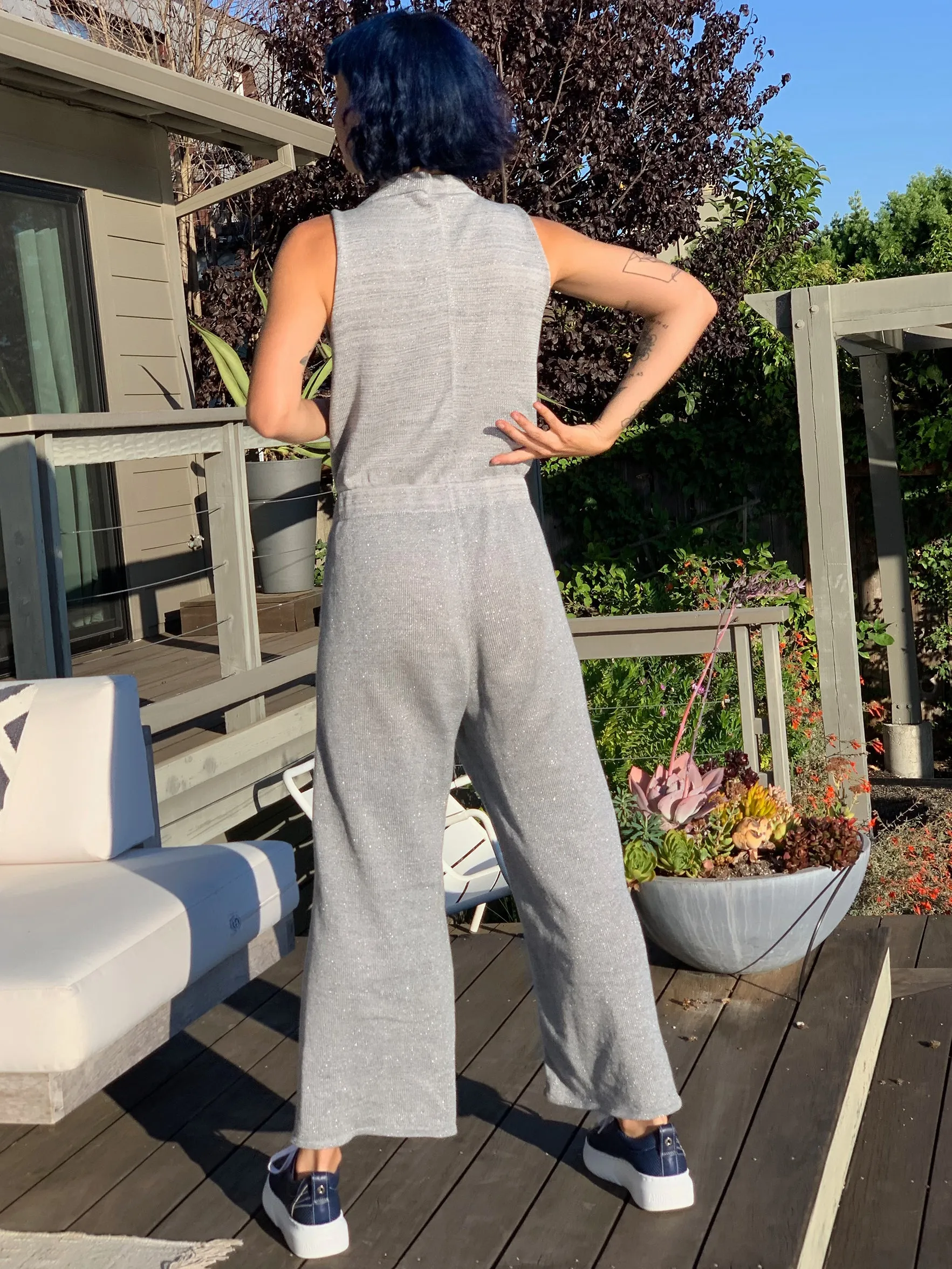 Linen Sparkle Jumpsuit