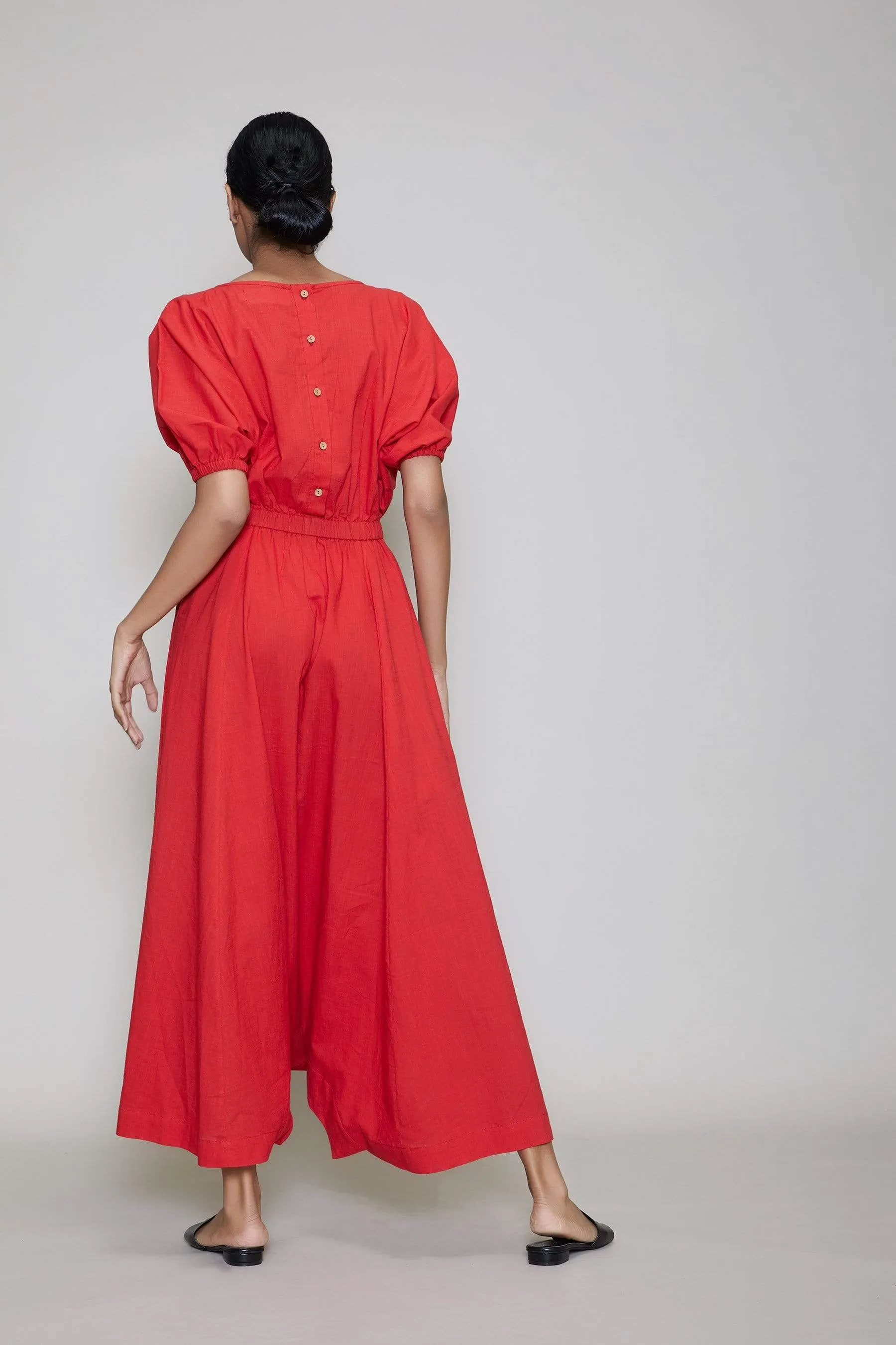 Mati Sphara Jumpsuit - Red