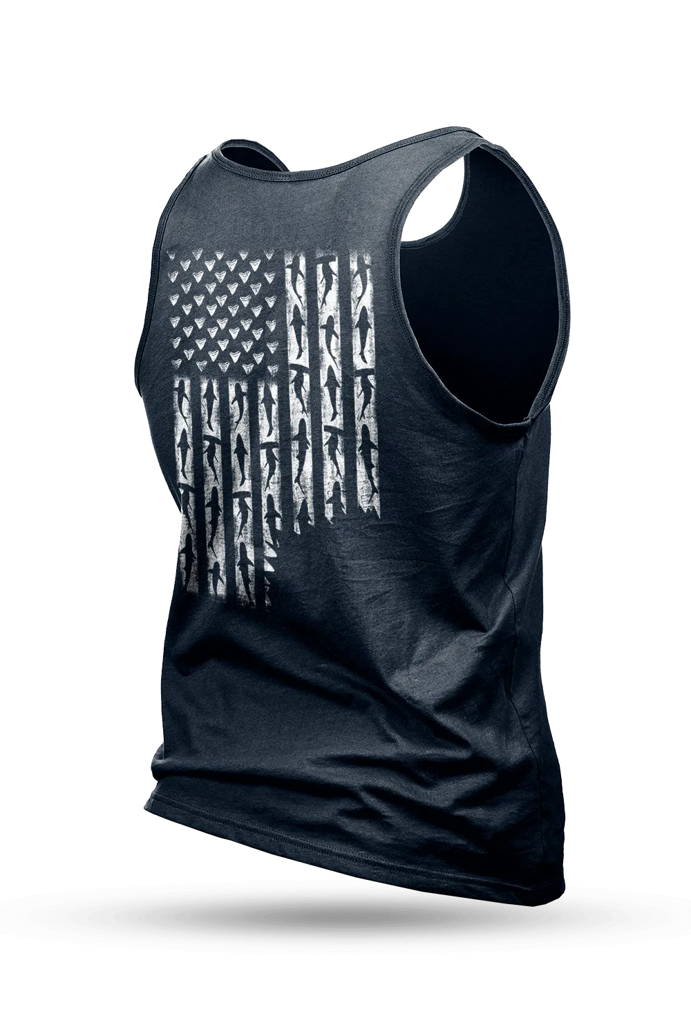 Men's Tank Top - Shark Flag