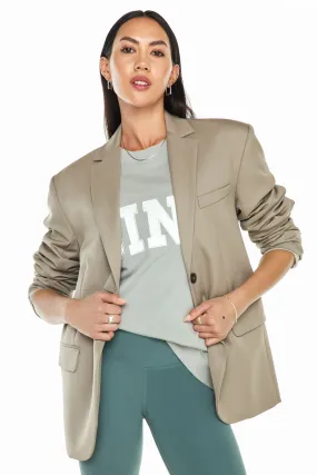 Quinn Blazer - Green Khaki