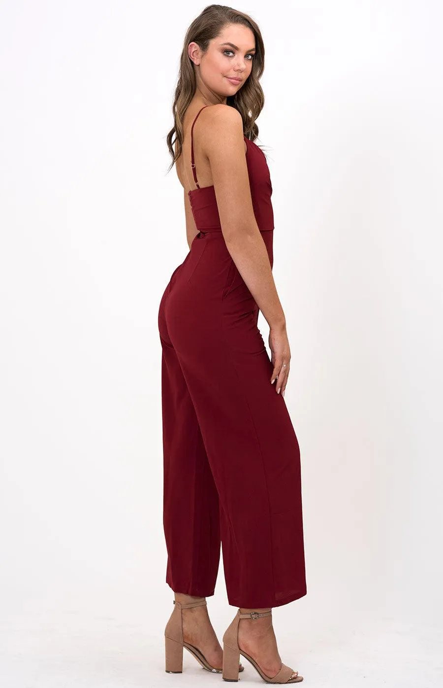 Sandstom Jumpsuit - Burgundy