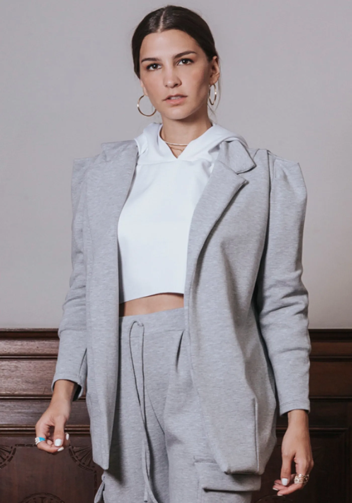 Shay Blazer Grey