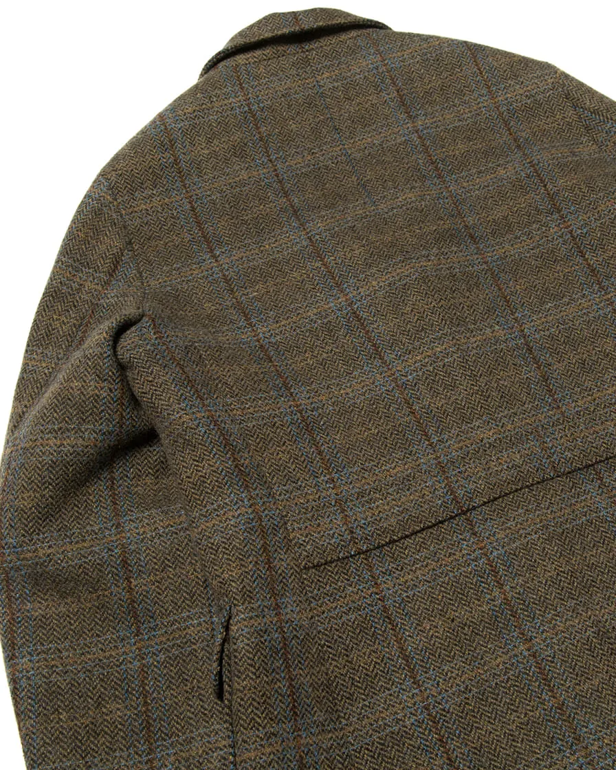 Tartan Shooting Blazer Grey