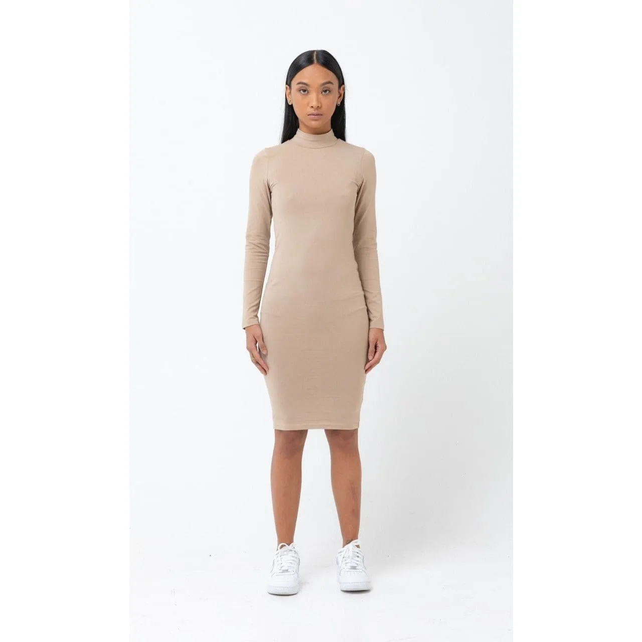 The Mock Neck Dress