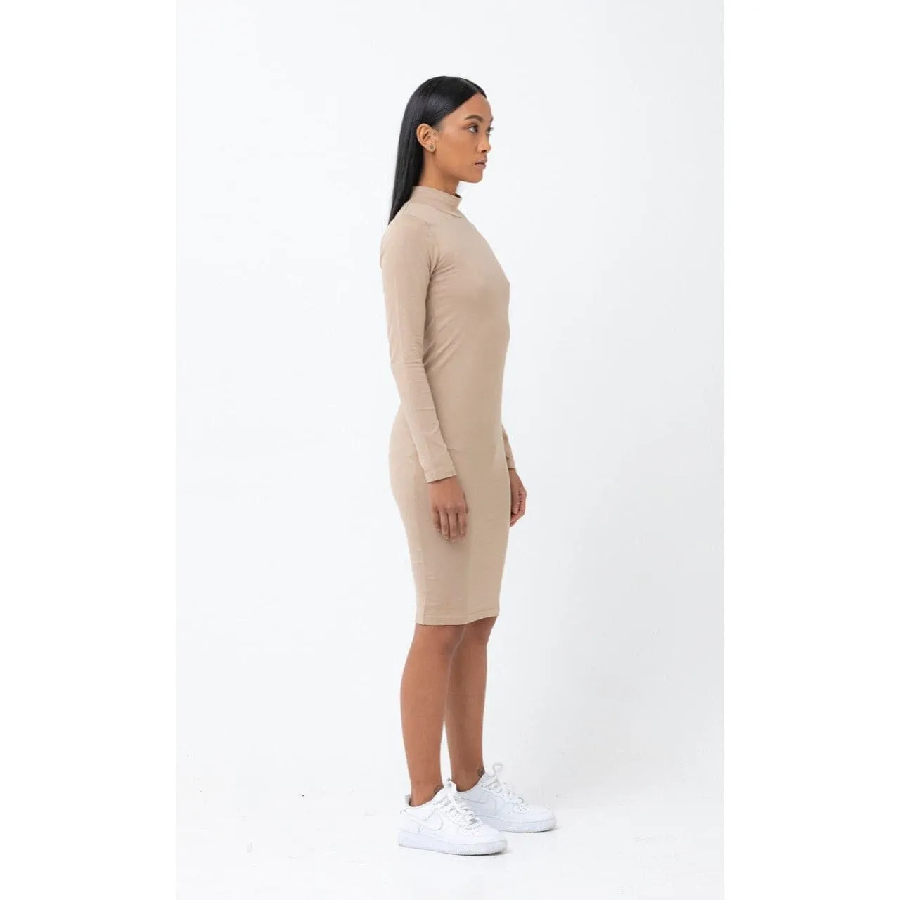 The Mock Neck Dress