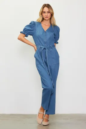 The Sutton Denim Jumpsuit