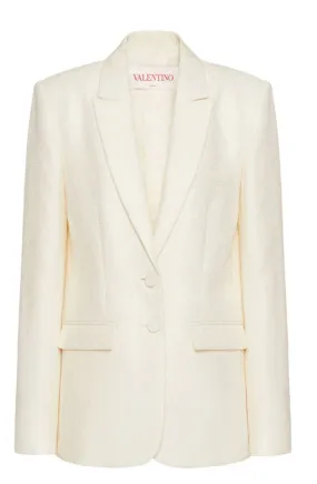 TOILE ICONOGRAPHE SINGLE-BREASTED BLAZER