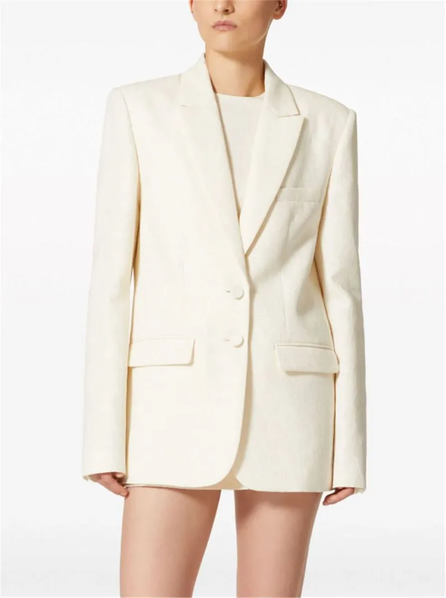 TOILE ICONOGRAPHE SINGLE-BREASTED BLAZER