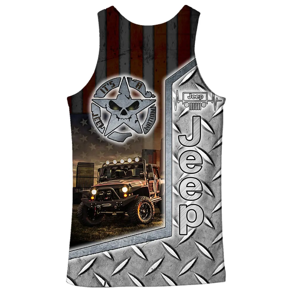 US Metallic Jeep Rider - Tank top