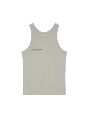 Women's Recycled Cotton Tank Top—stone