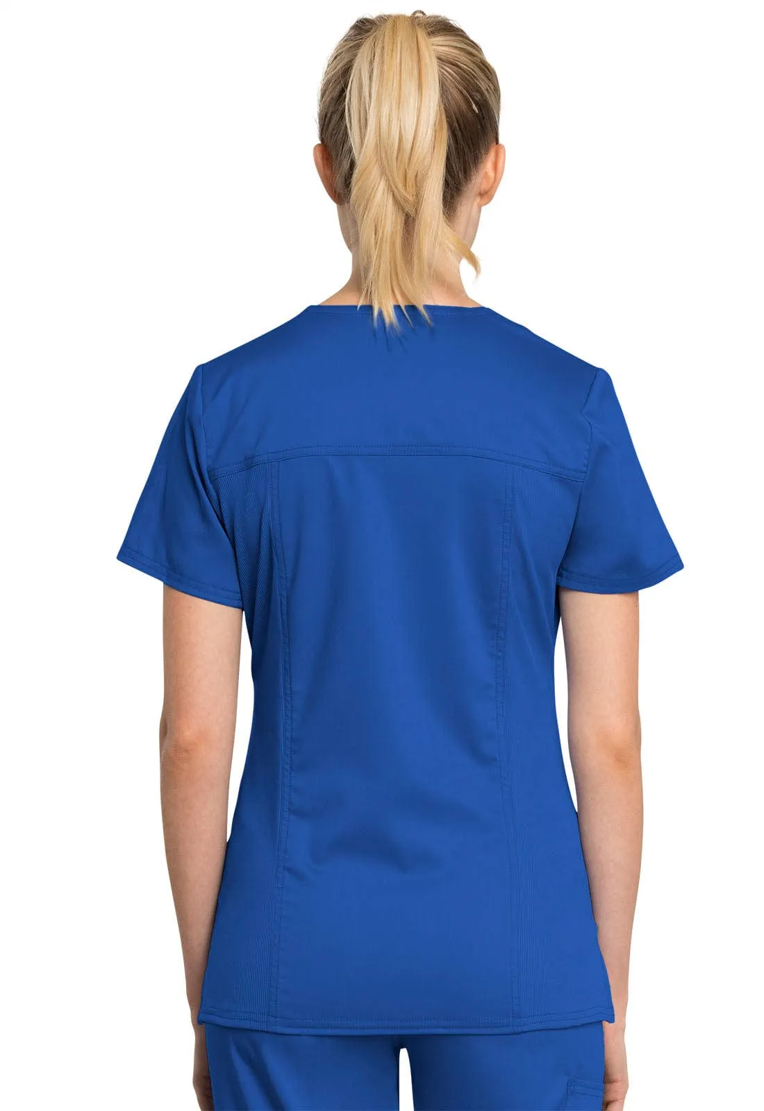 WW Revolution Tech Mock Wrap Scrub Top WW775AB