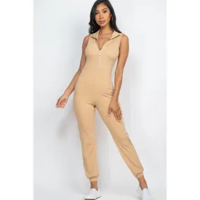 Zip Front Jumpsuit